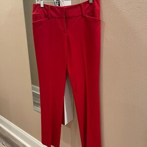 New York & Company Vibrant Red Top